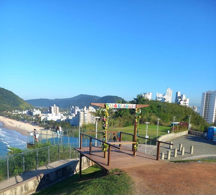 Apto Praia Do Tombo Guarujá Esterno foto